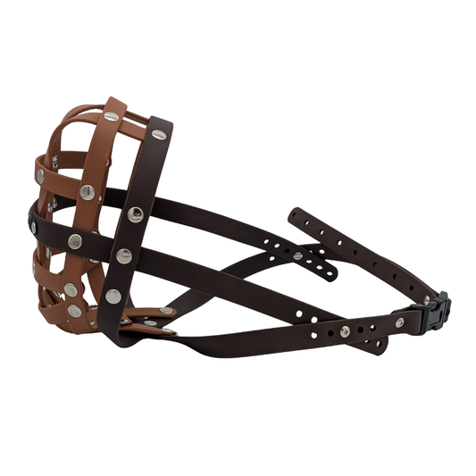 BUMAS Biothane Maulkorb für Boxer