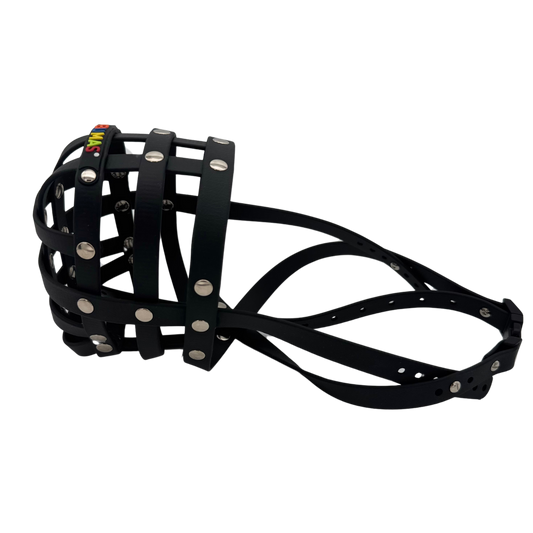 BUMAS Biothane Maulkorb für Dobermann