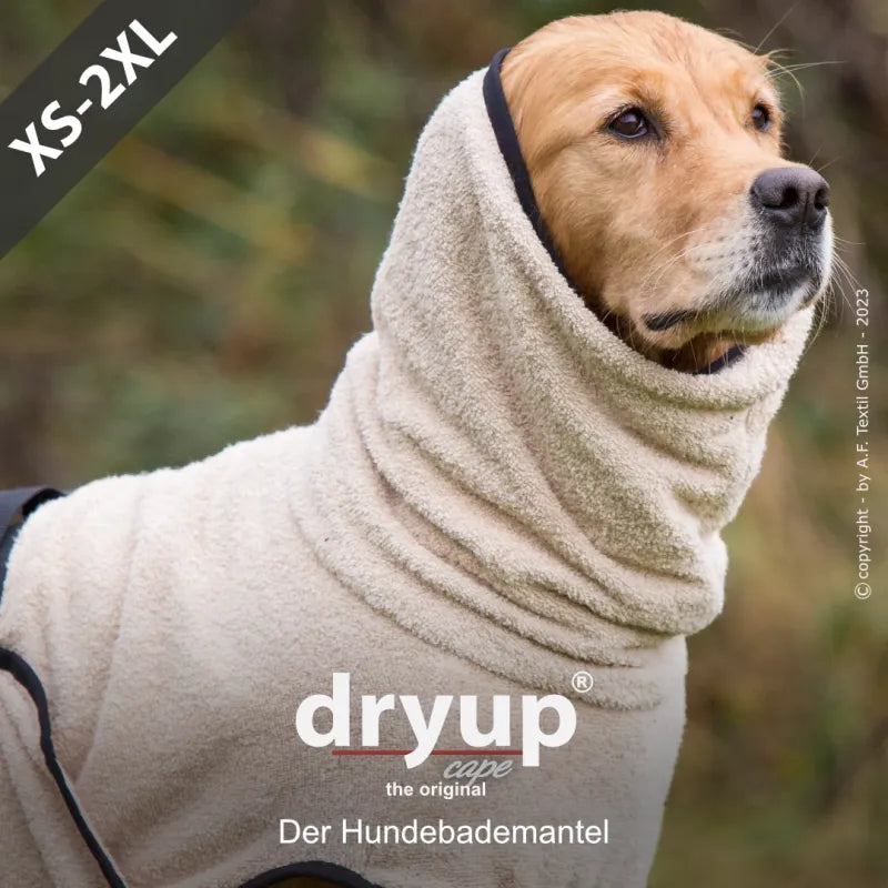 dryup® cape - Der original Hundebademantel - XS-XXL