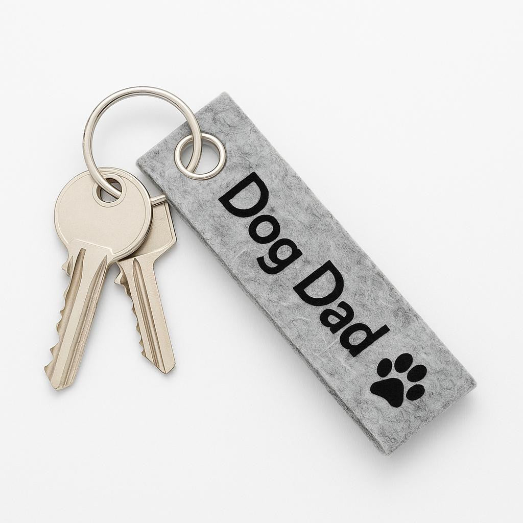 Personalisierbare Schlüsselanhänger aus Filz – Mit deinem Wunschnamen