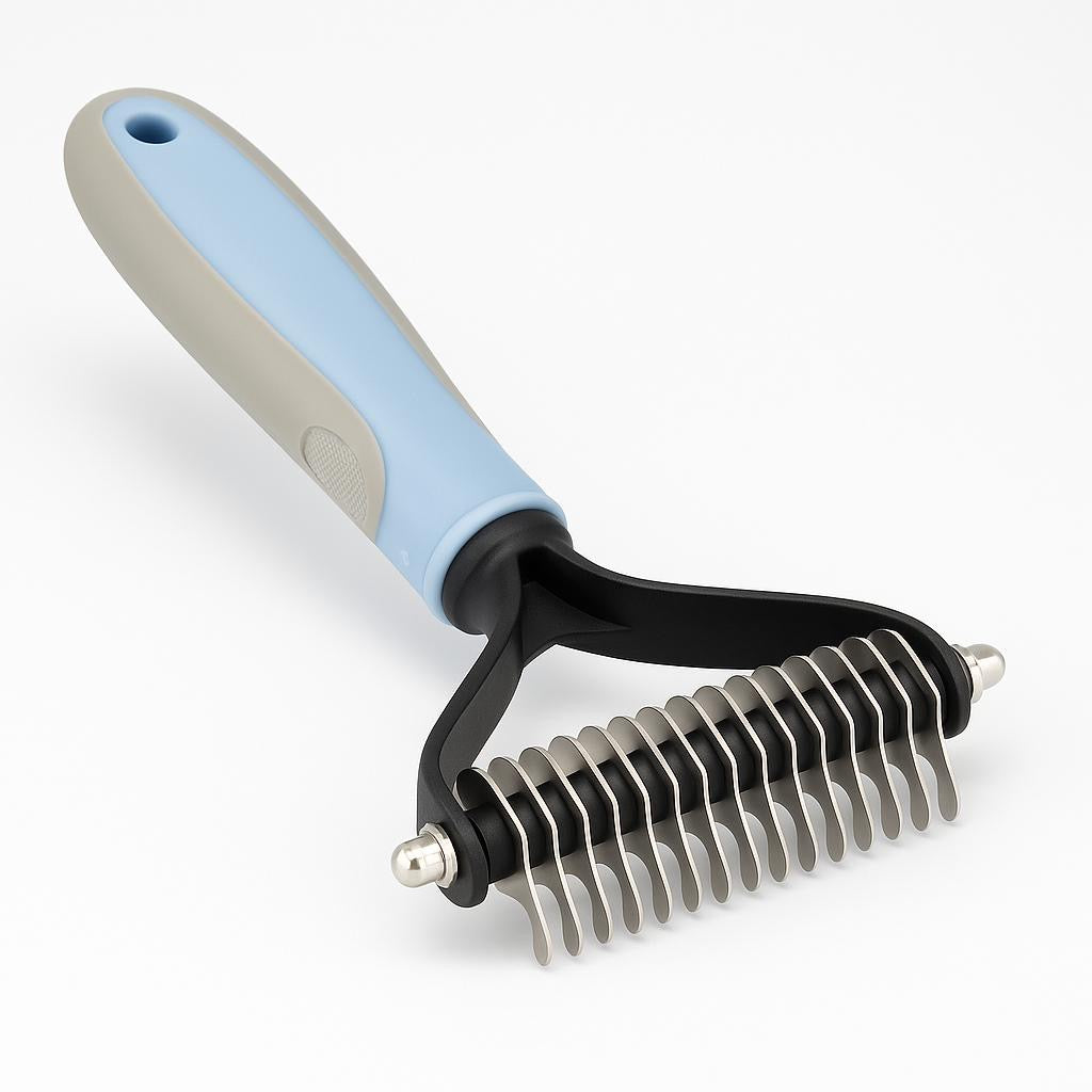 Unterwoll-Kamm für große und kleine Hunde