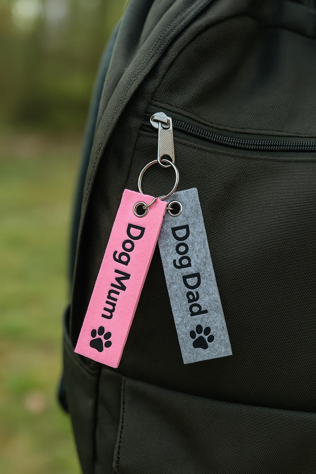 Personalisierbare Schlüsselanhänger aus Filz – Mit deinem Wunschnamen