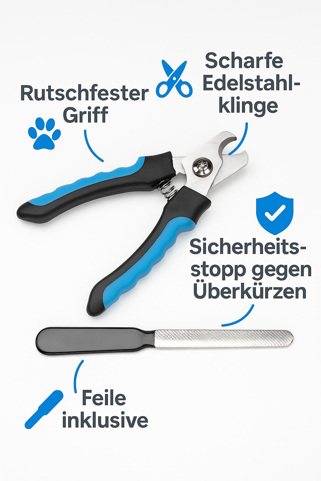 Krallenschere & Feile