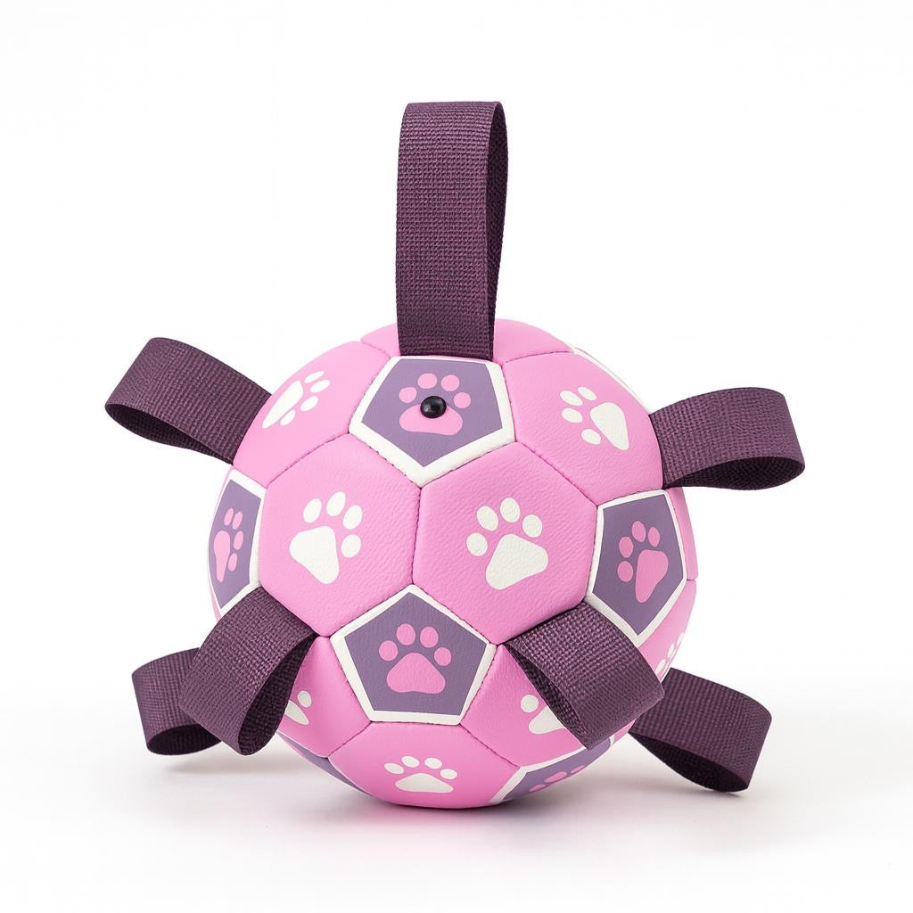 Hundespielball mit Seilen – Für Apportierspaß an Land & im Wasser