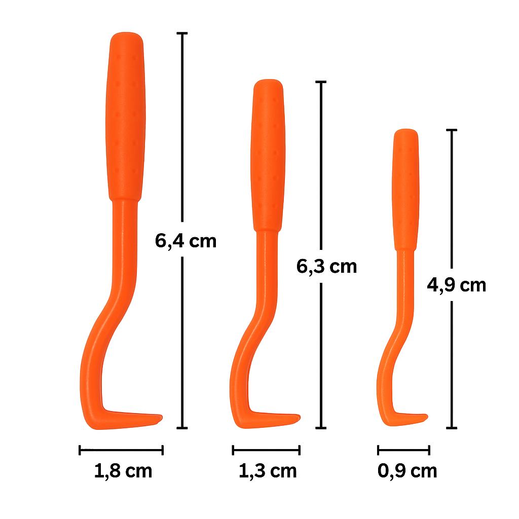 Zecken- und Floh-Entferner 3er Set