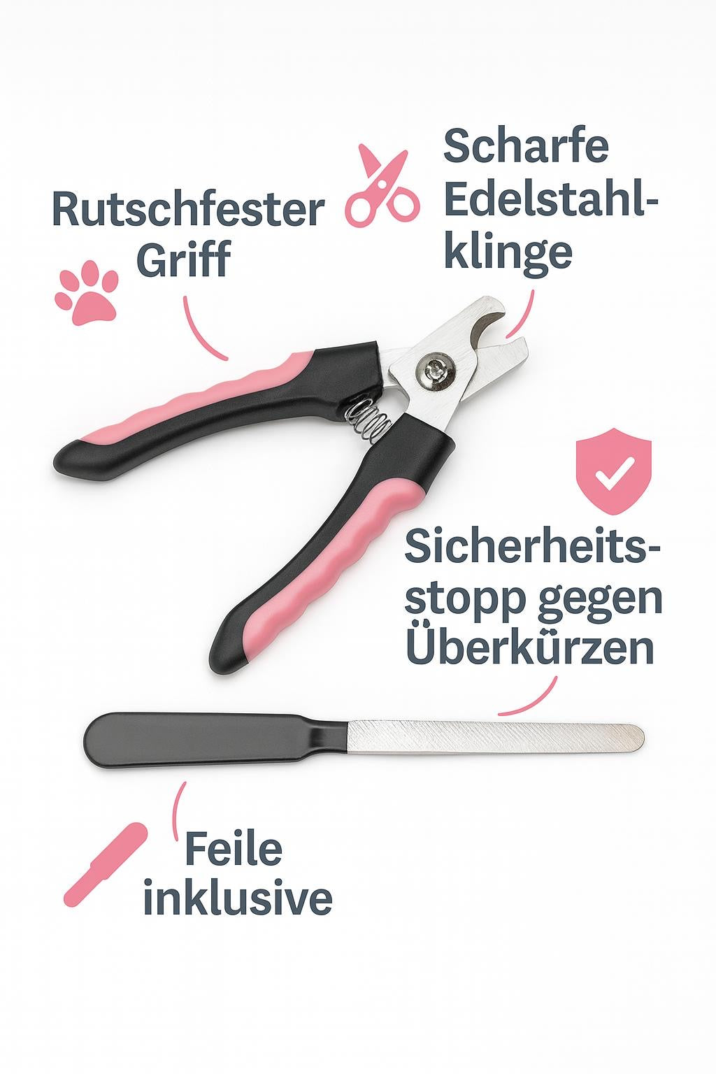 Krallenschere & Feile