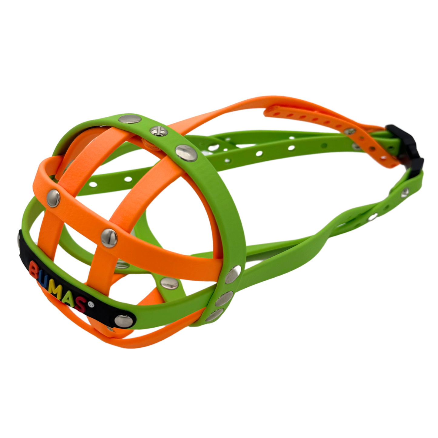 BUMAS Biothane Maulkorb für Boston Terrier