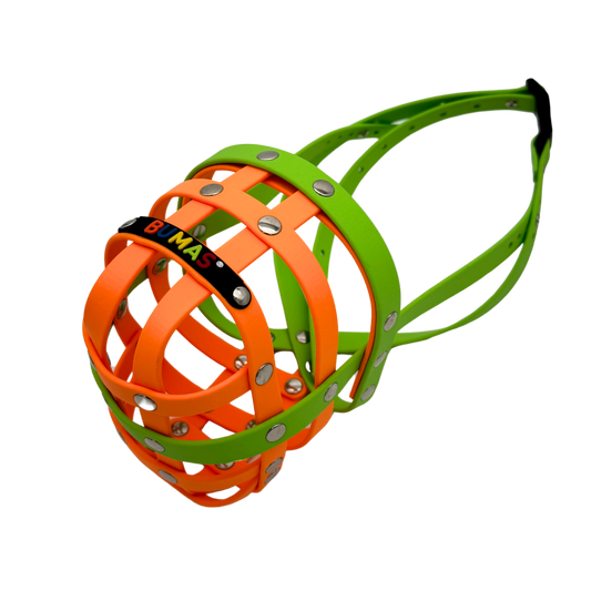 BUMAS Biothane Maulkorb für Golden Retriever