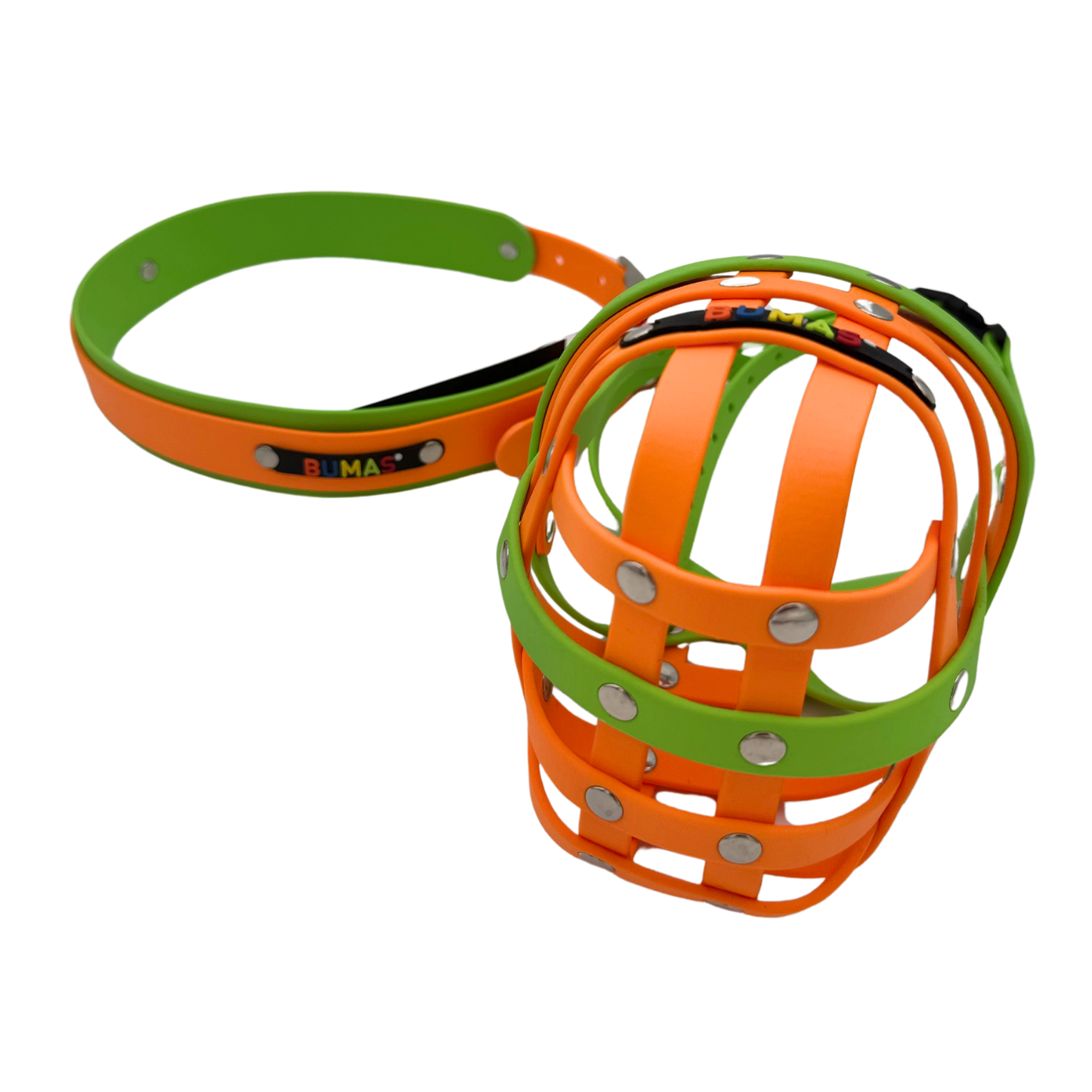 BUMAS Biothane Maulkorb für Deutscher Schäferhund