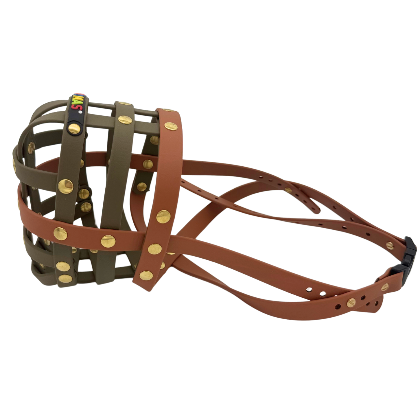 BUMAS Biothane Maulkorb für Berner Sennenhund