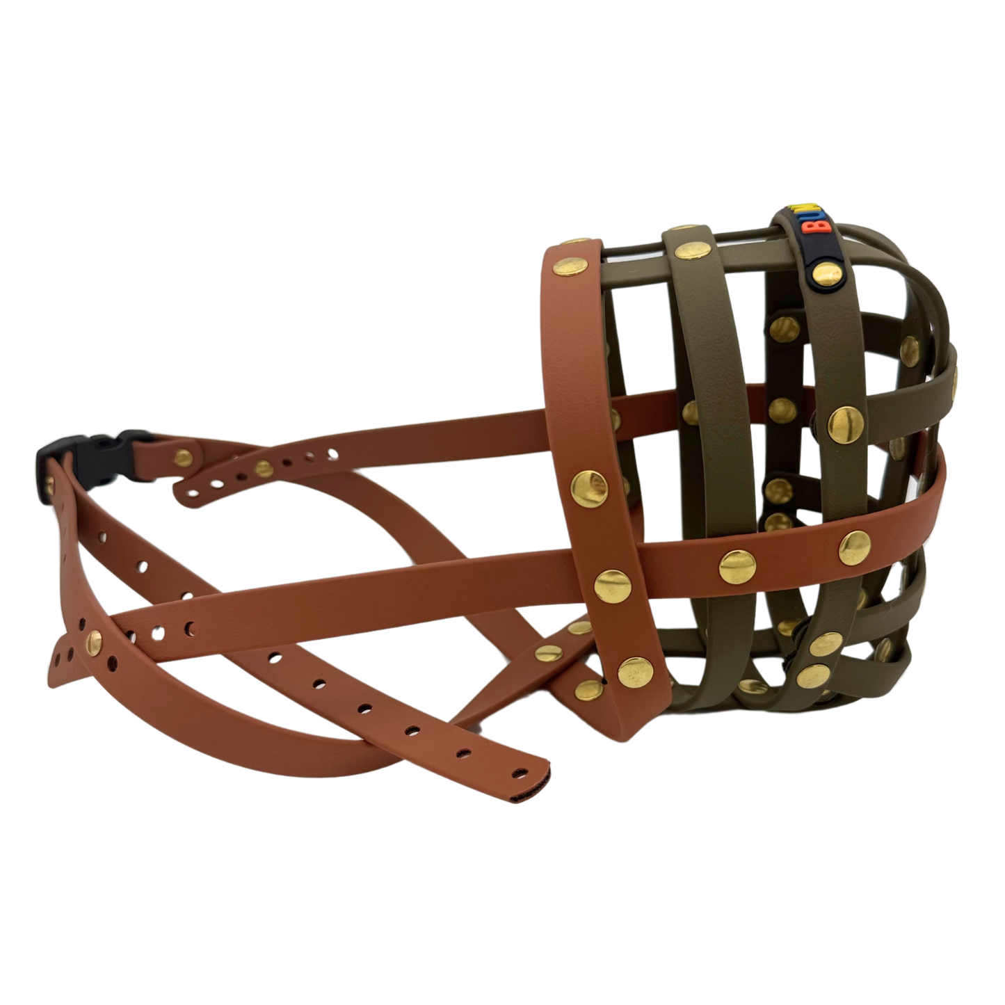 BUMAS Biothane Maulkorb für Boxer