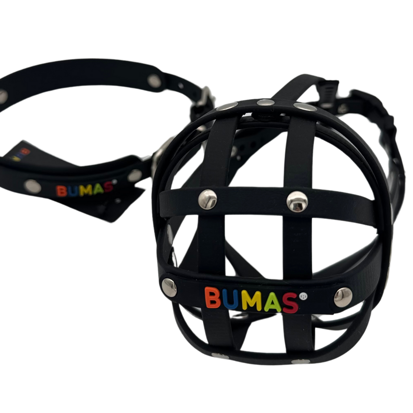 BUMAS Biothane Maulkorb für Französische Bulldogge