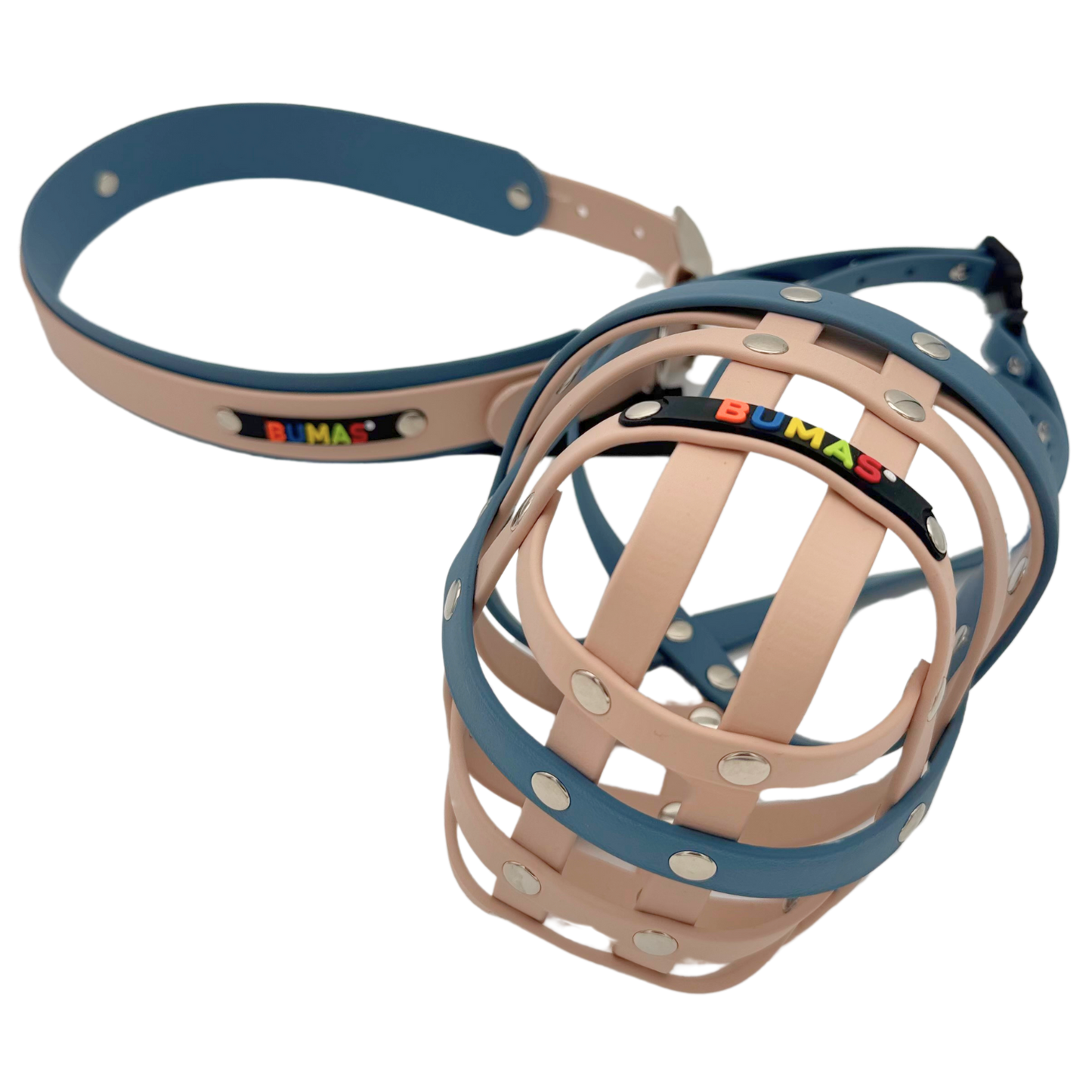 BUMAS Biothane Maulkorb für Dalmatiner