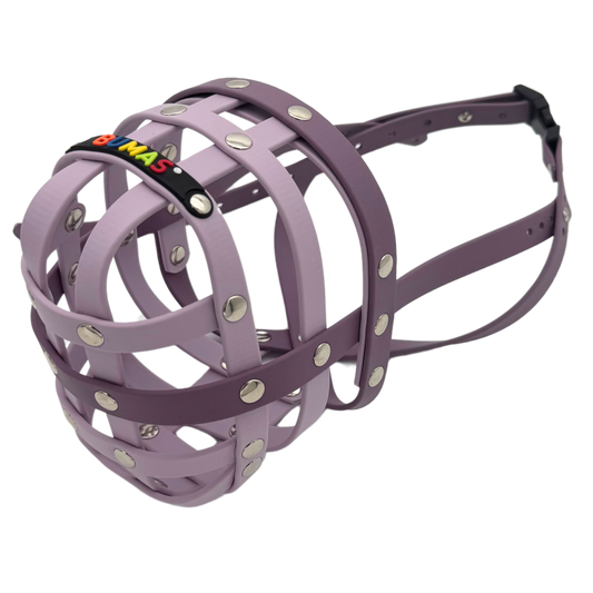 BUMAS Biothane Maulkorb für Dalmatiner