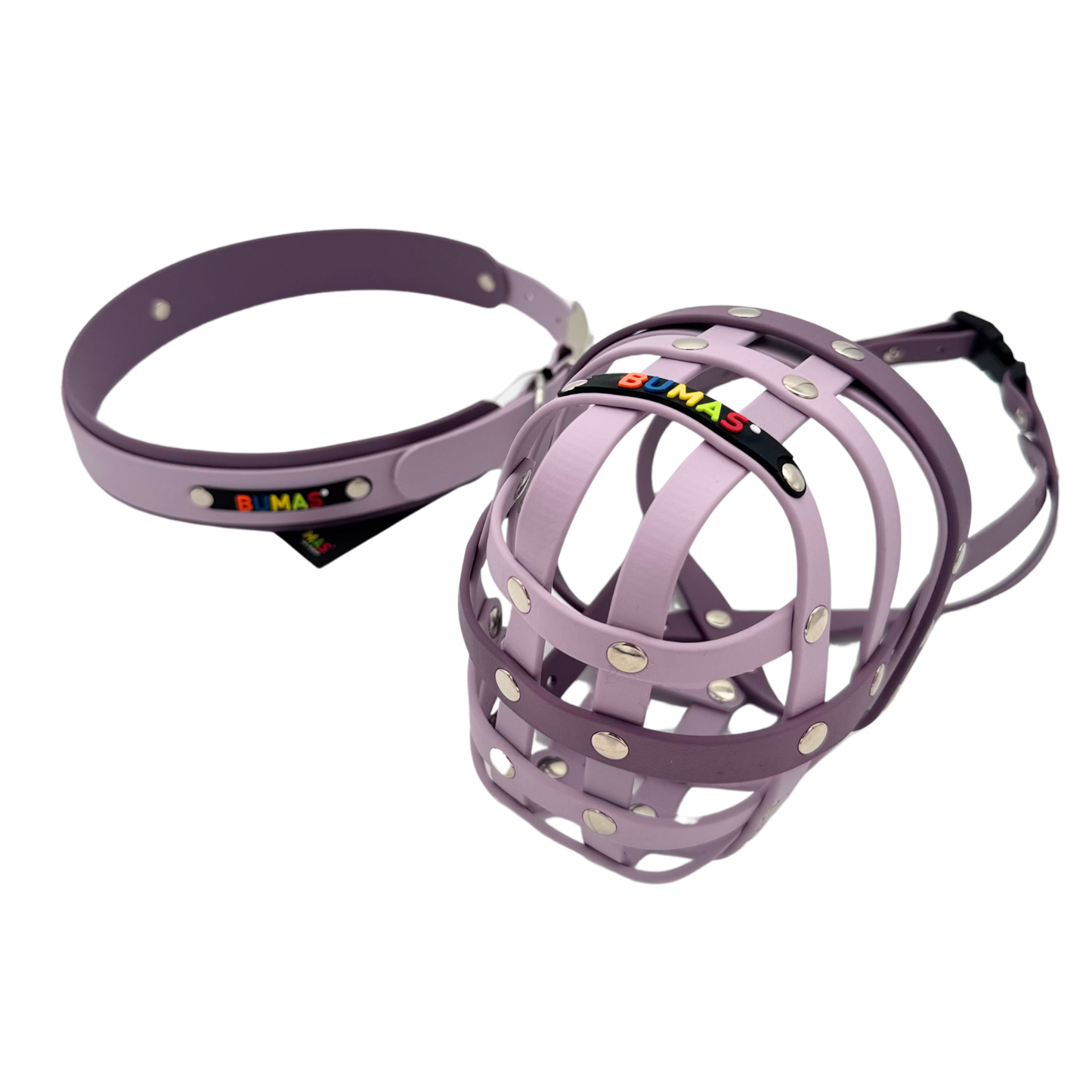 BUMAS Biothane Maulkorb für Golden Retriever