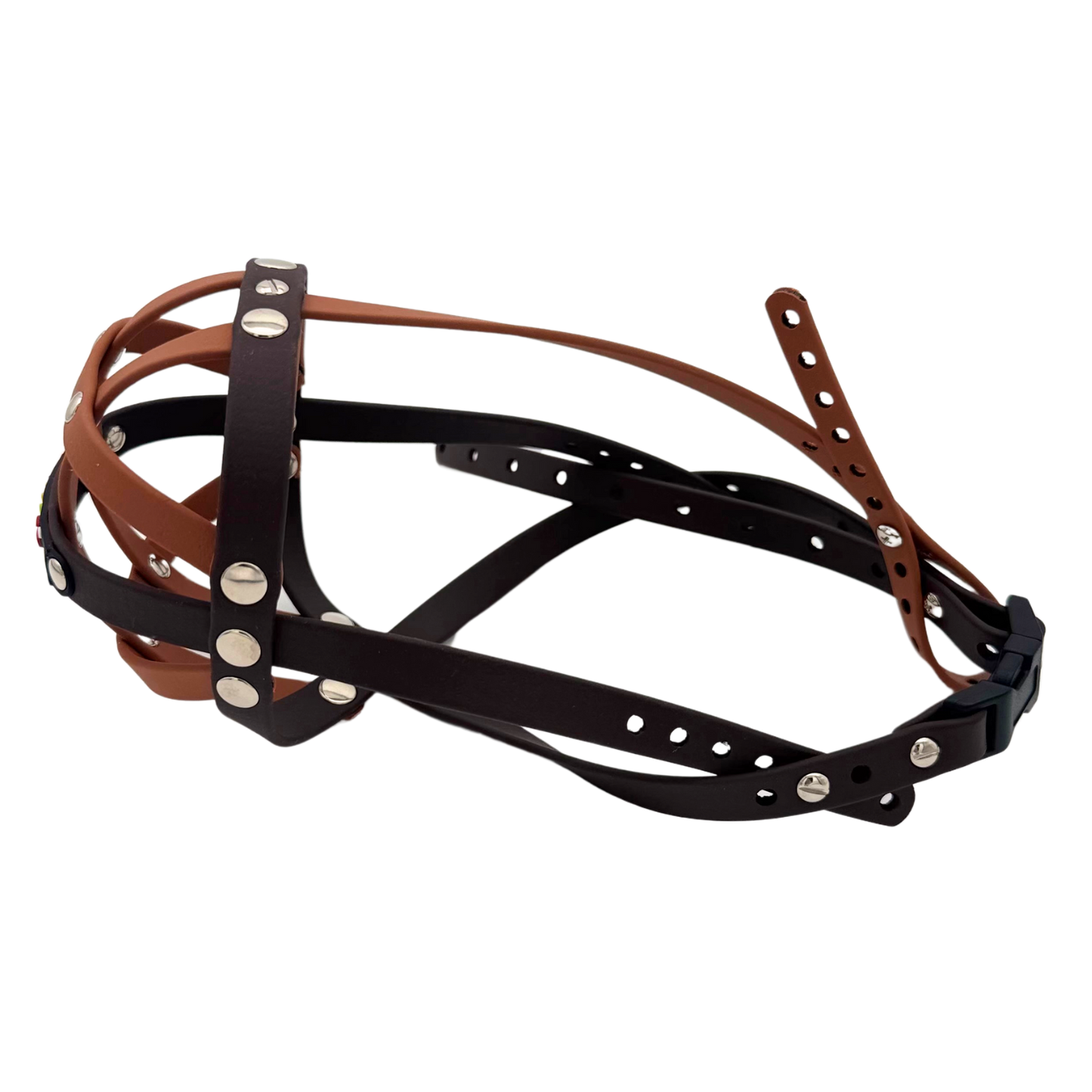 BUMAS Biothane Maulkorb für Boston Terrier