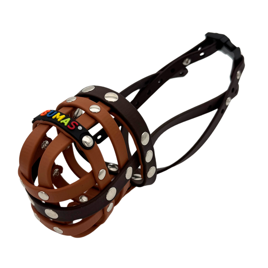 BUMAS Biothane Maulkorb für Dackel