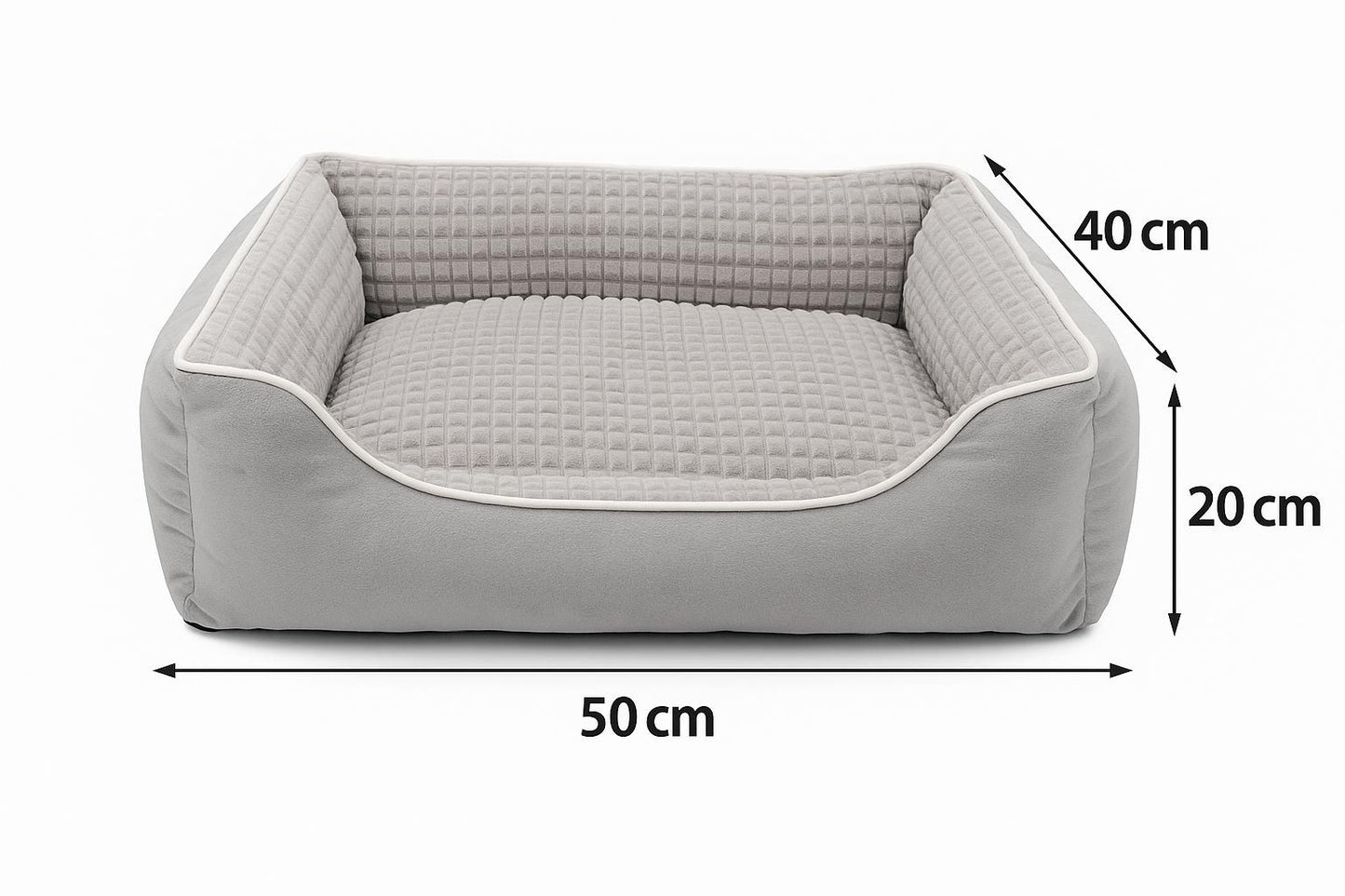 Hundebett mit abnehmbarem Bezug - in verschiedenen Größen