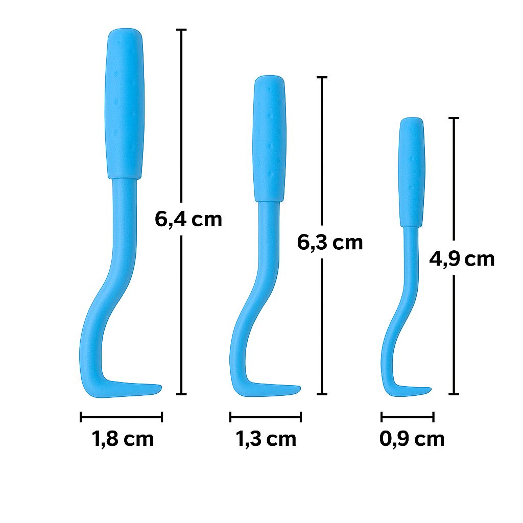 Zecken- und Floh-Entferner 3er Set