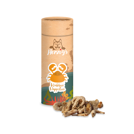 Herzig's SnackTubes Nordseekrabben Häppchen