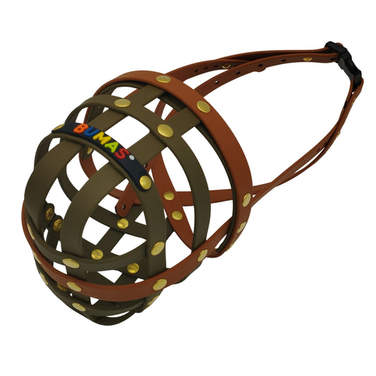 BUMAS Biothane Maulkorb für Rhodesian Ridgeback