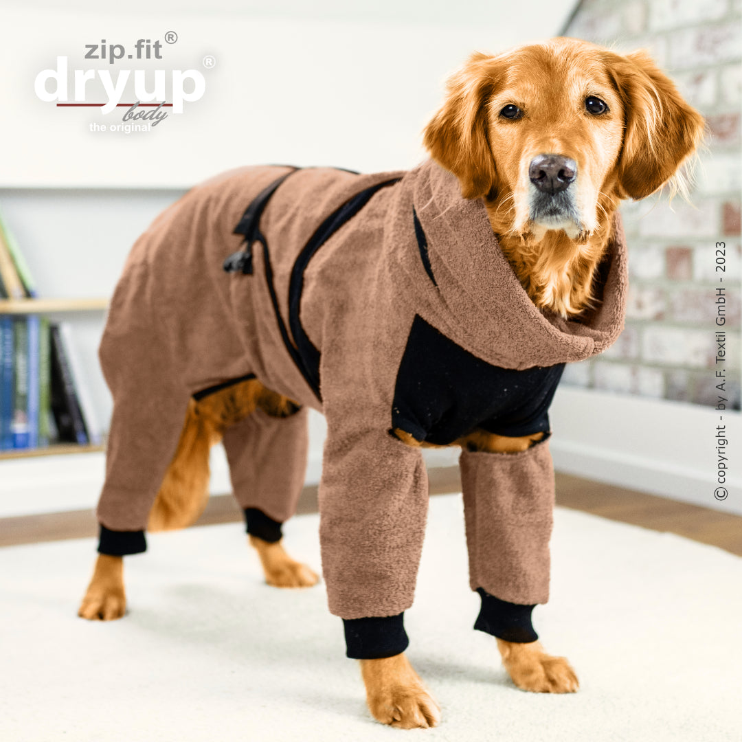 dryup® Body - Der original Hundebademantel als Body - XS-XXL