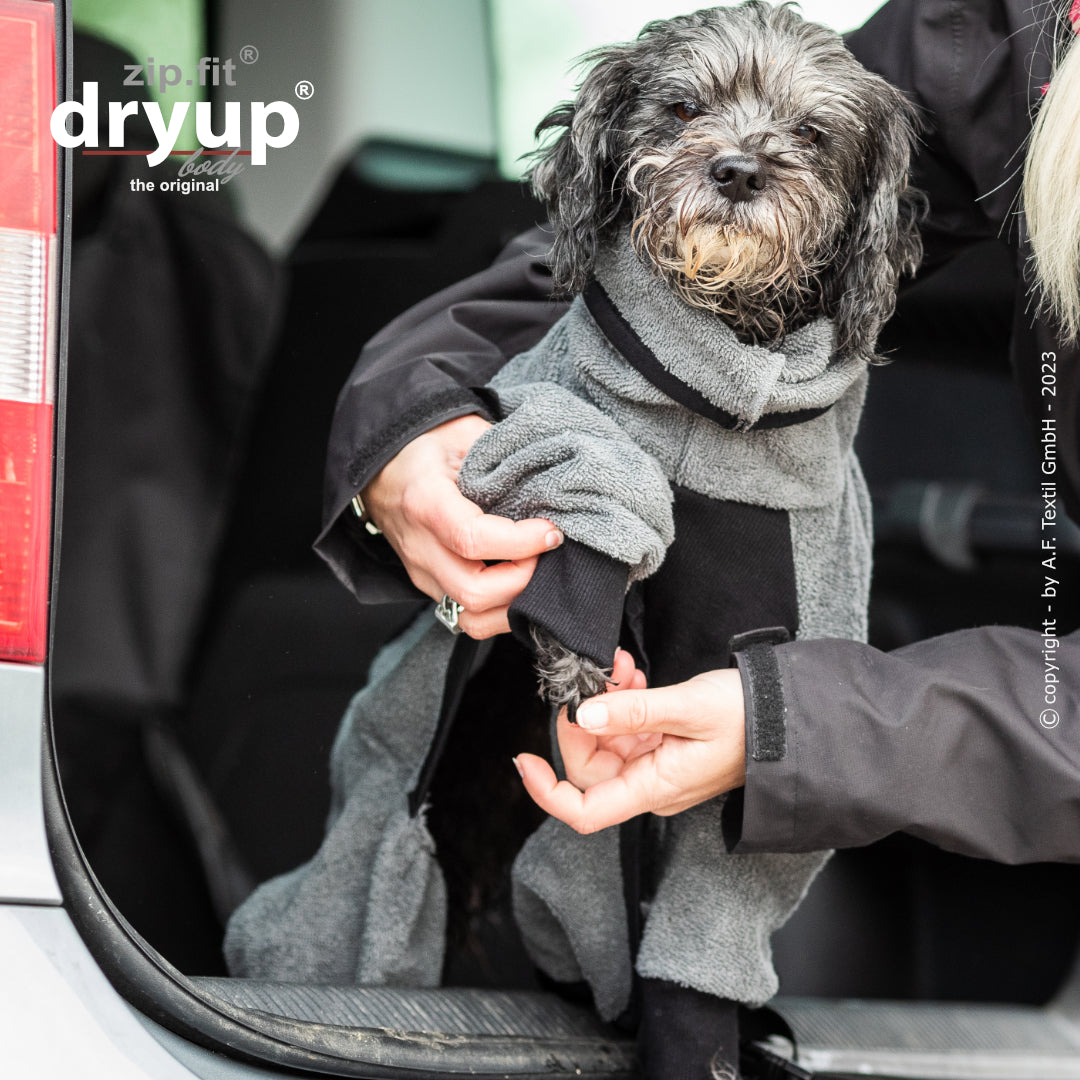 dryup® Body - Der original Hundebademantel als Body - mini
