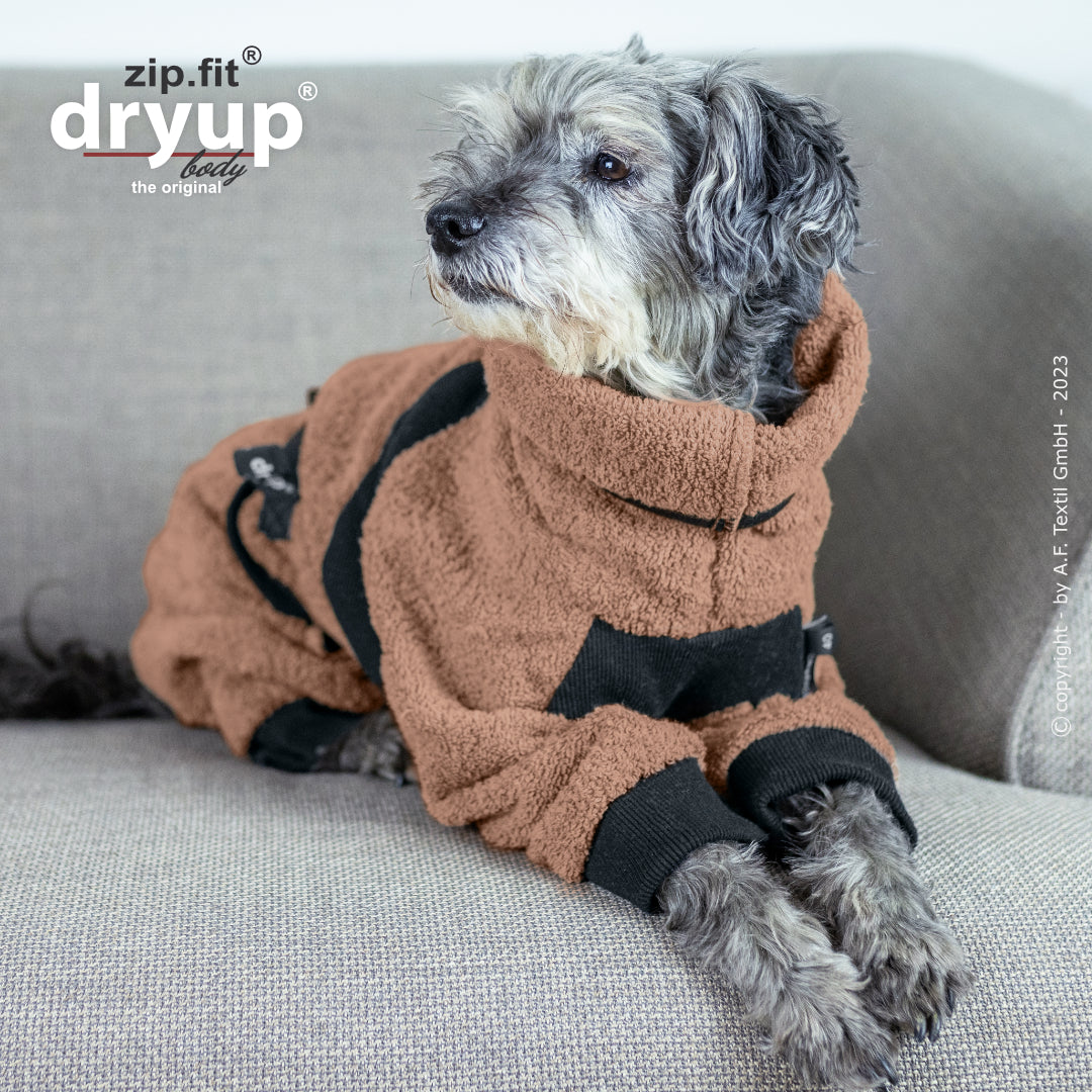 dryup® Body - Der original Hundebademantel als Body - mini