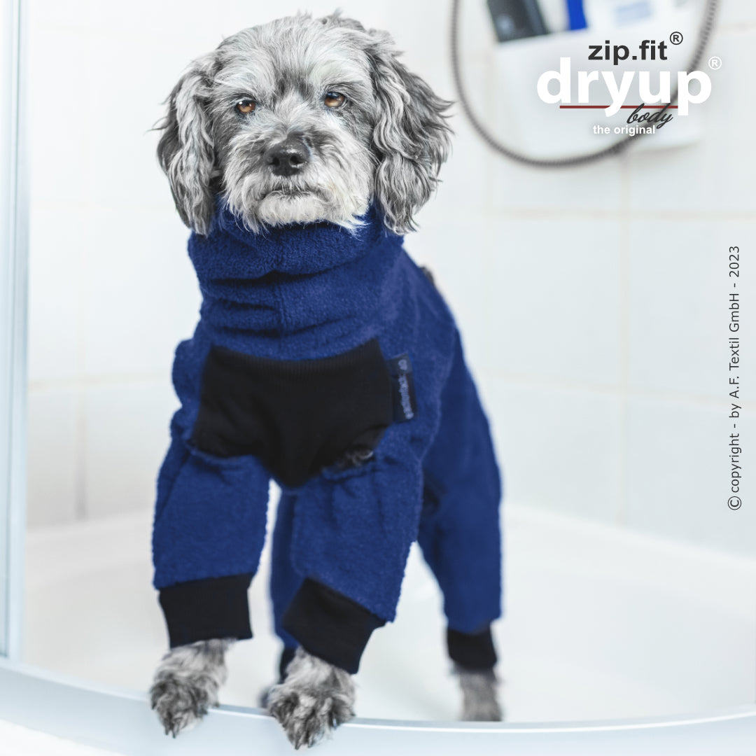 dryup® Body - Der original Hundebademantel als Body - mini