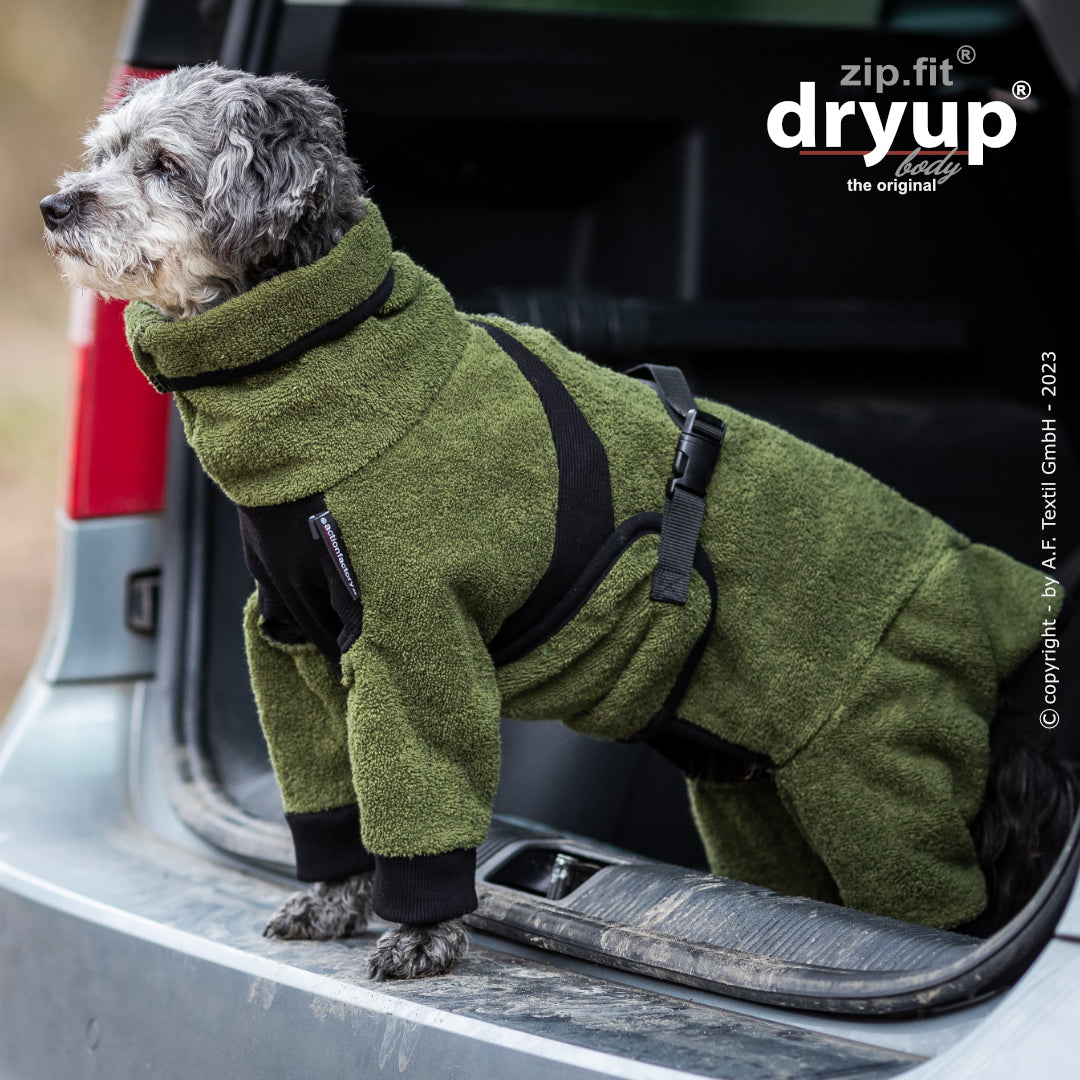 dryup® Body - Der original Hundebademantel als Body - mini