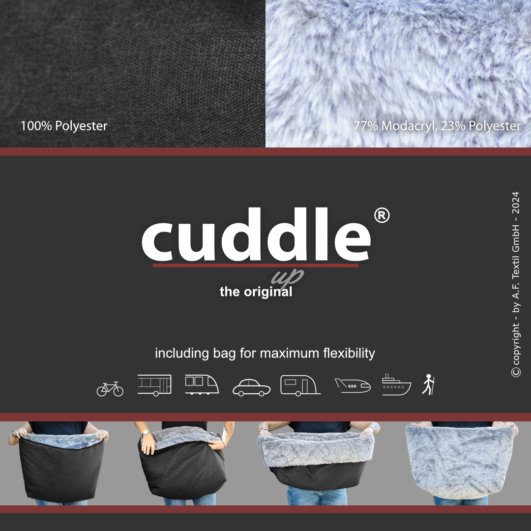 cuddle.up® - Der wandelbare Hundeliegeplatz - S-XL