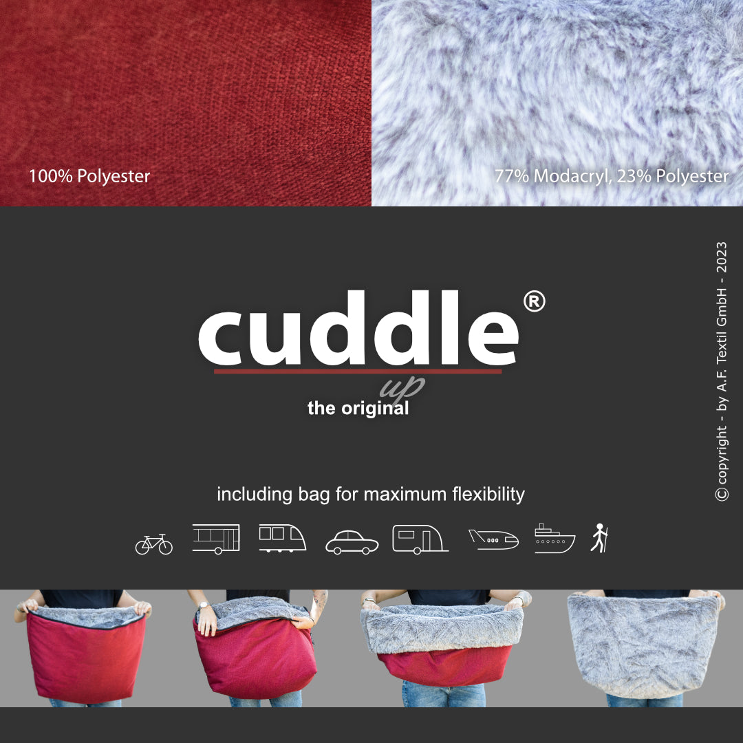 cuddle.up® - Der wandelbare Hundeliegeplatz - S-XL