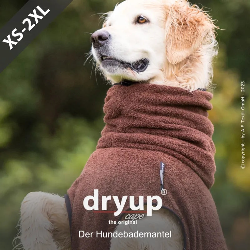 dryup® cape - Der original Hundebademantel - XS-XXL