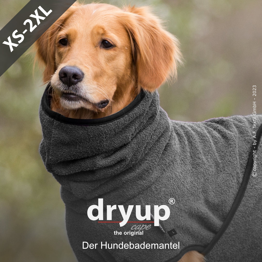 dryup® cape - Der original Hundebademantel - XS-XXL