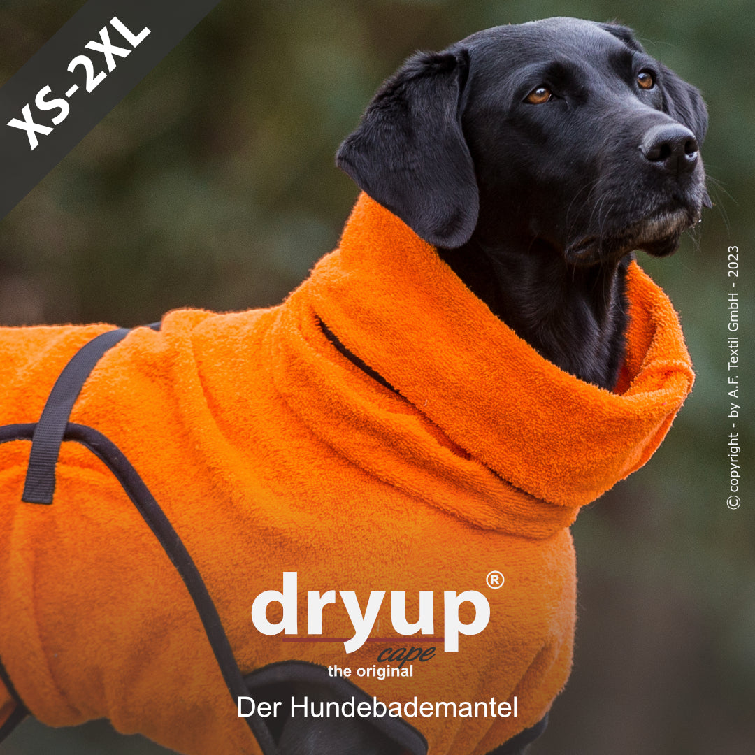 dryup® cape - Der original Hundebademantel - XS-XXL