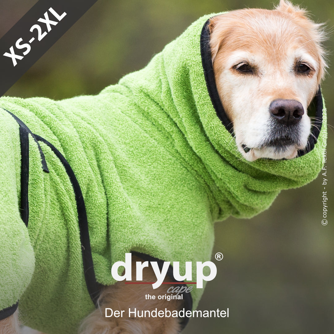 dryup® cape - Der original Hundebademantel - XS-XXL