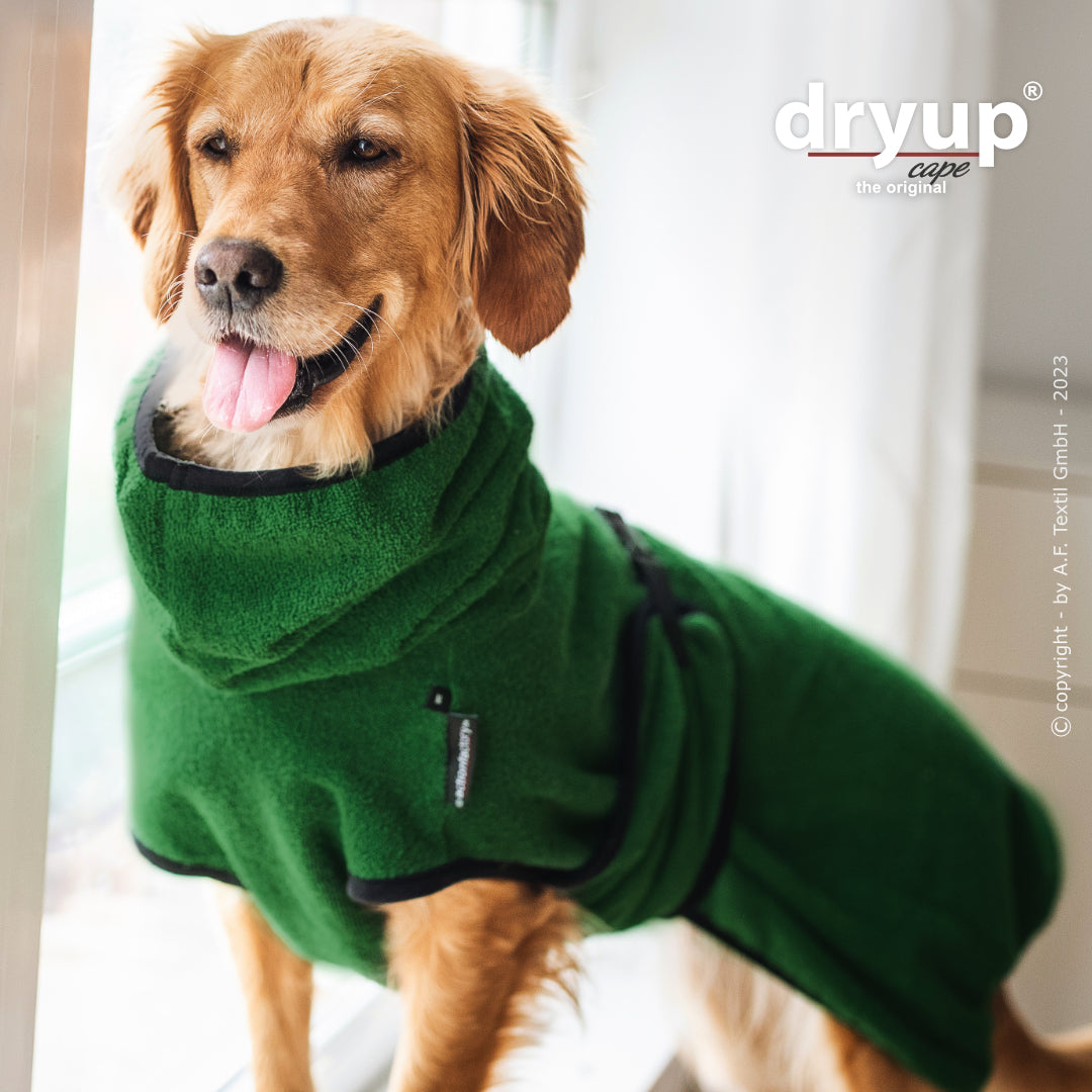 dryup® cape - Der original Hundebademantel - XS-XXL