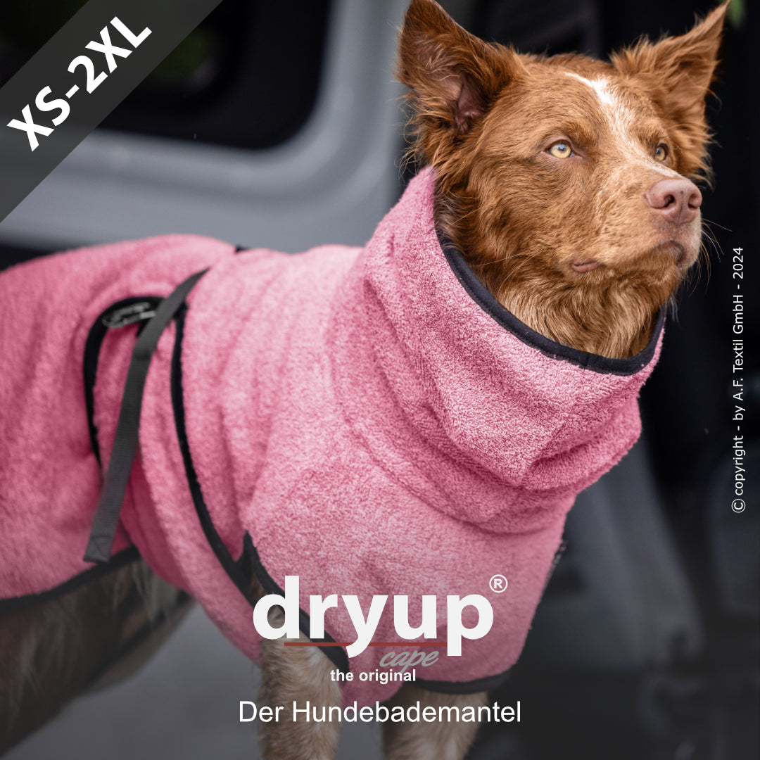 dryup® cape - Der original Hundebademantel - XS-XXL
