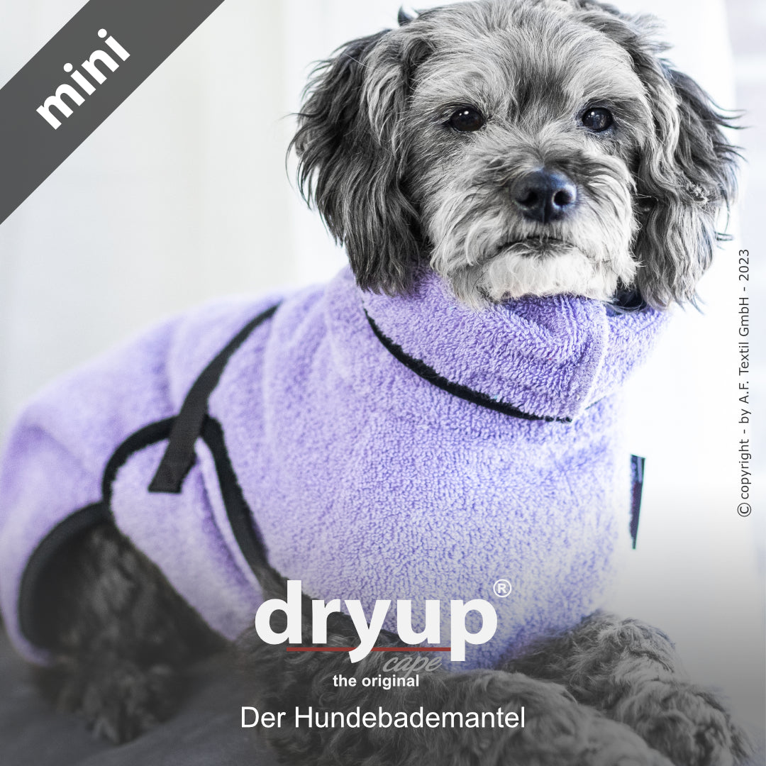 dryup® cape - Der original Hundebademantel - mini