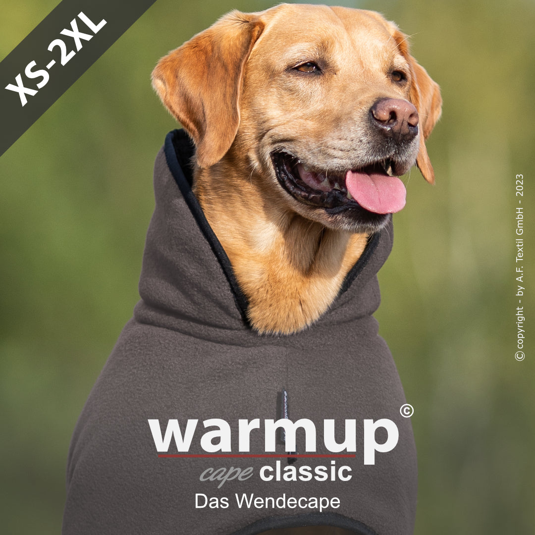 warmup© cape classic (Wende-Cape) - XS-XXL